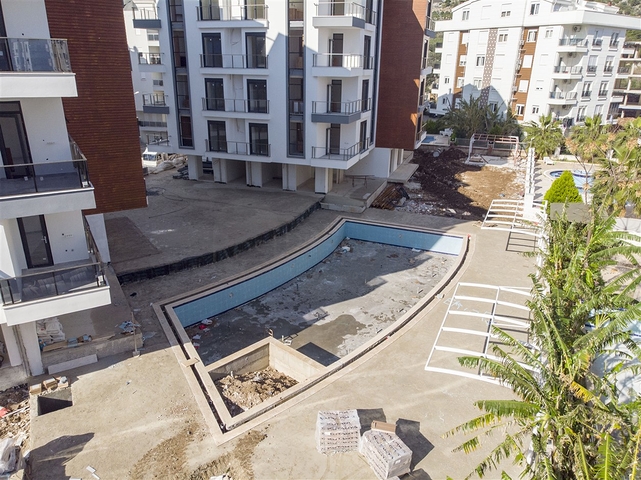 Квартиры1+1 2+1 в новом доме в Хурме Коньяалты Анталья