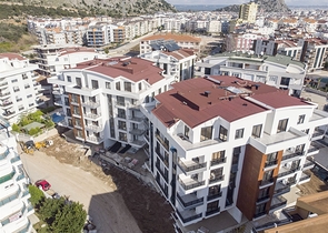 Квартиры1+1 2+1 в новом доме в Хурме Коньяалты Анталья