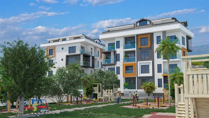 Квартиры в новом комплексе в шаговой доступности от пляжа Клеопатры