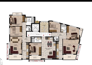 Квартиры в новом комплексе в шаговой доступности от пляжа Клеопатры