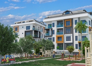 Квартиры в новом комплексе в шаговой доступности от пляжа Клеопатры