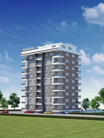 Квартиры и пентхаусы в новом жилом комплексе Махмутлара