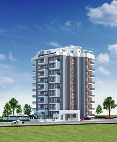 Квартиры и пентхаусы в новом жилом комплексе Махмутлара