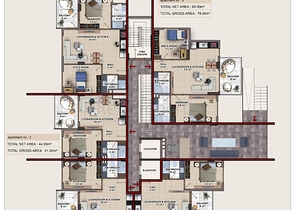 Квартиры и пентхаусы в новом жилом комплексе Махмутлара