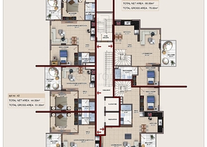 Квартиры и пентхаусы в новом жилом комплексе Махмутлара