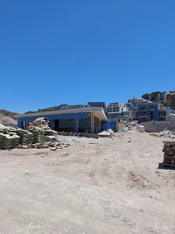 Комплекс современных вилл на берегу Эгейского моря в Бодруме