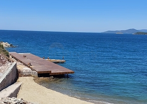 Комплекс современных вилл на берегу Эгейского моря в Бодруме