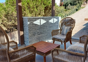 Комплекс современных вилл на берегу Эгейского моря в Бодруме