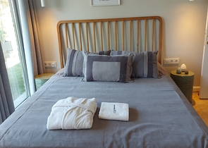 Комплекс современных вилл на берегу Эгейского моря в Бодруме