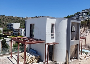 Комплекс современных вилл на берегу Эгейского моря в Бодруме