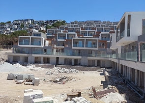 Комплекс современных вилл на берегу Эгейского моря в Бодруме