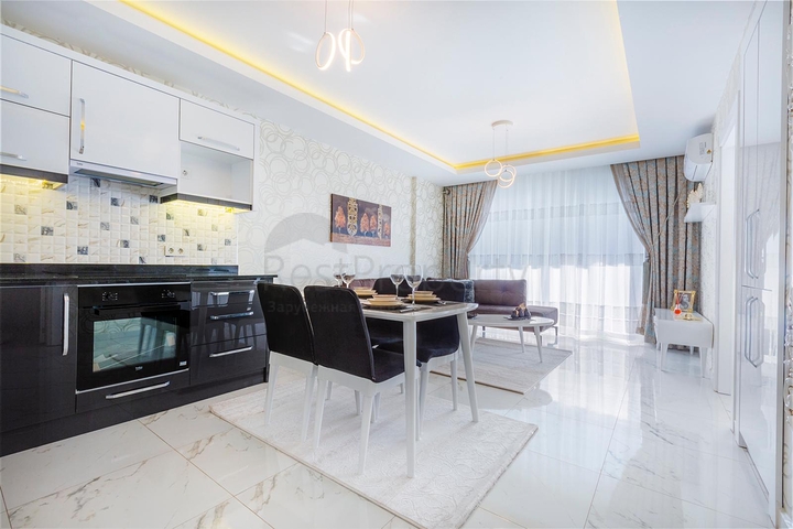 Двухкомнатная квартира с мебелью в благоустроенном комплексе