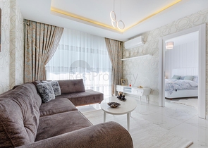 Двухкомнатная квартира с мебелью в благоустроенном комплексе