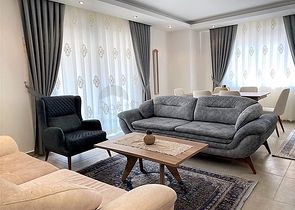 Меблированная квартира в современном комплексе Махмутлара