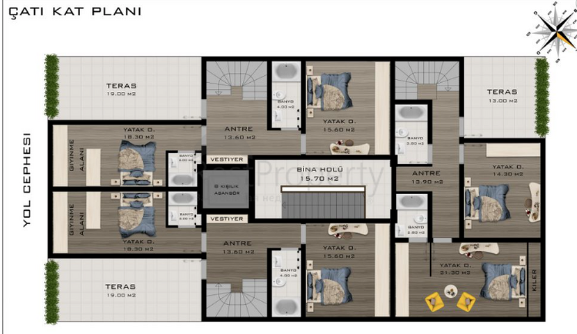 Проект на завершающей стадии строительства в районе Арапсую 