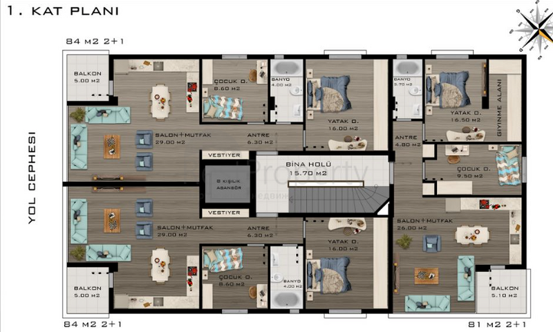 Проект на завершающей стадии строительства в районе Арапсую 