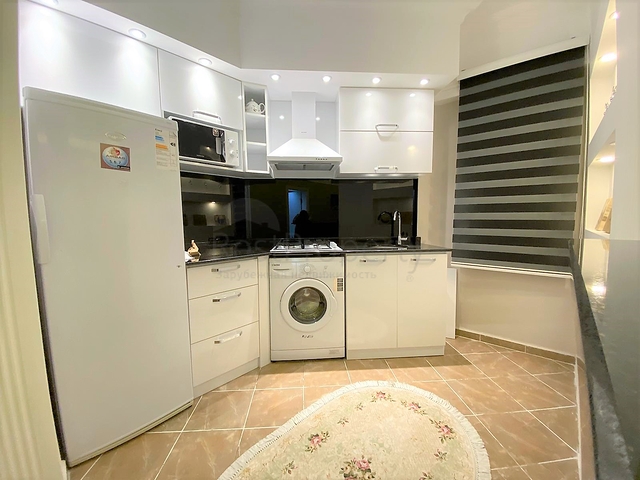 Меблированная квартира рядом с центром Алании с видом на крепость