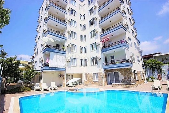 Меблированная квартира рядом с центром Алании с видом на крепость