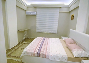 Меблированная квартира рядом с центром Алании с видом на крепость