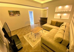 Меблированная квартира рядом с центром Алании с видом на крепость