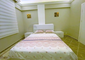 Меблированная квартира рядом с центром Алании с видом на крепость