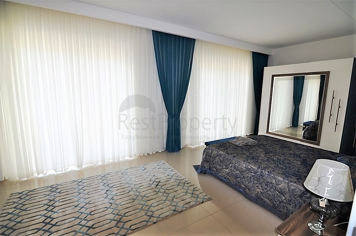 Меблированный пентхаус с тремя спальнями в Каргыджаке