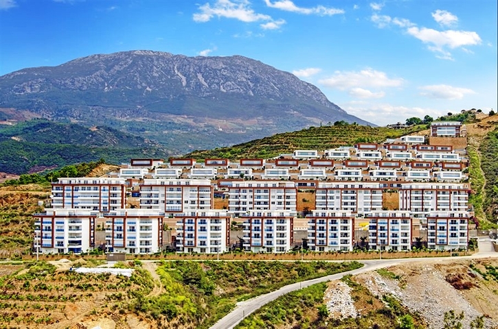 Меблированный пентхаус с тремя спальнями в Каргыджаке