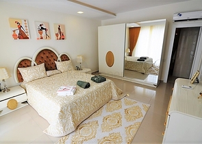 Меблированный пентхаус с тремя спальнями в Каргыджаке