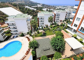 Меблированный пентхаус с тремя спальнями в Каргыджаке