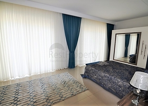 Меблированный пентхаус с тремя спальнями в Каргыджаке