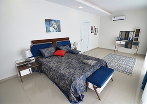 Меблированный пентхаус с тремя спальнями в Каргыджаке