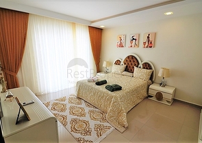 Меблированный пентхаус с тремя спальнями в Каргыджаке