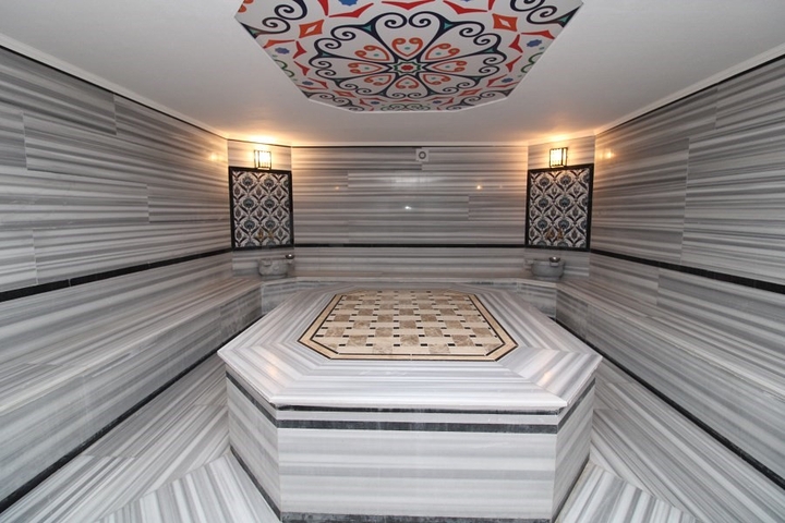 Двухкомнатная квартира с видом на море в районе Махмутлар