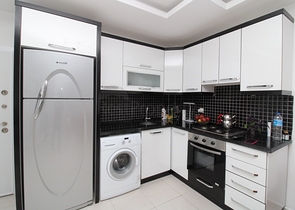 Квартира планировки 1+1 в районе Махмутлар