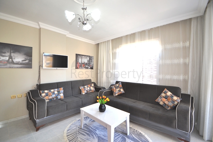 Меблированная квартира с двумя спальнями по выгодной цене