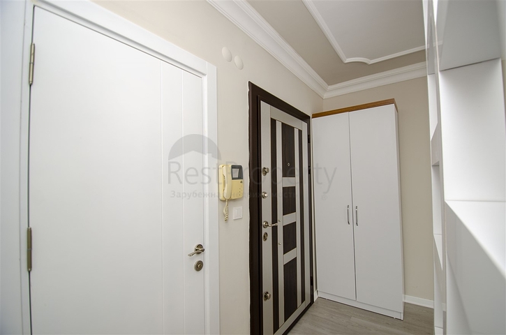 Квартира 1+1 в микрорайоне Лиман Коньяалты 800 м до моря