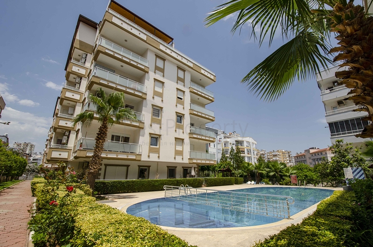 Квартира 1+1 в микрорайоне Лиман Коньяалты 800 м до моря