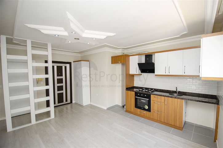 Квартира 1+1 в микрорайоне Лиман Коньяалты 800 м до моря