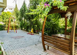 Квартира 1+1 в микрорайоне Лиман Коньяалты 800 м до моря