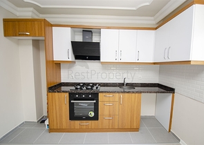 Квартира 1+1 в микрорайоне Лиман Коньяалты 800 м до моря