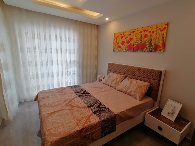 Меблированная квартира с одной спальней в Махмутларе