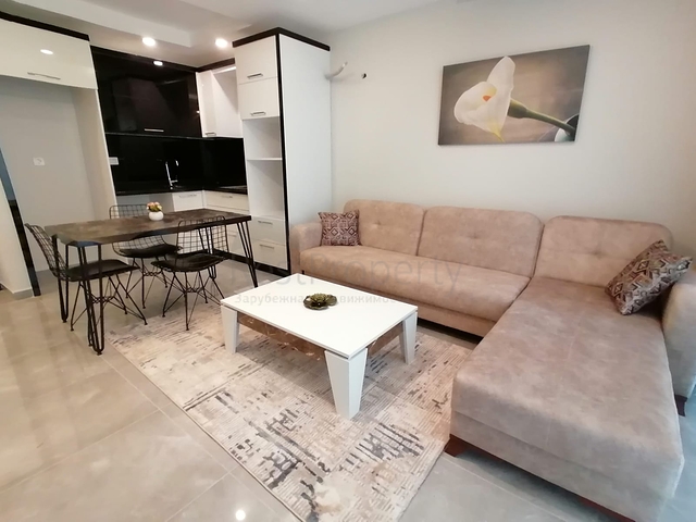 Меблированная квартира с одной спальней в Махмутларе