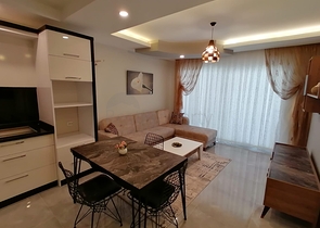 Меблированная квартира с одной спальней в Махмутларе