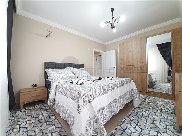 Меблированная квартира с двумя спальнями в Махмутларе