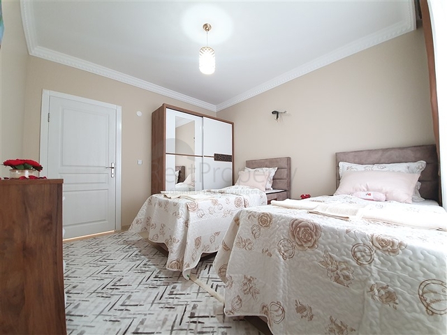 Меблированная квартира с двумя спальнями в Махмутларе