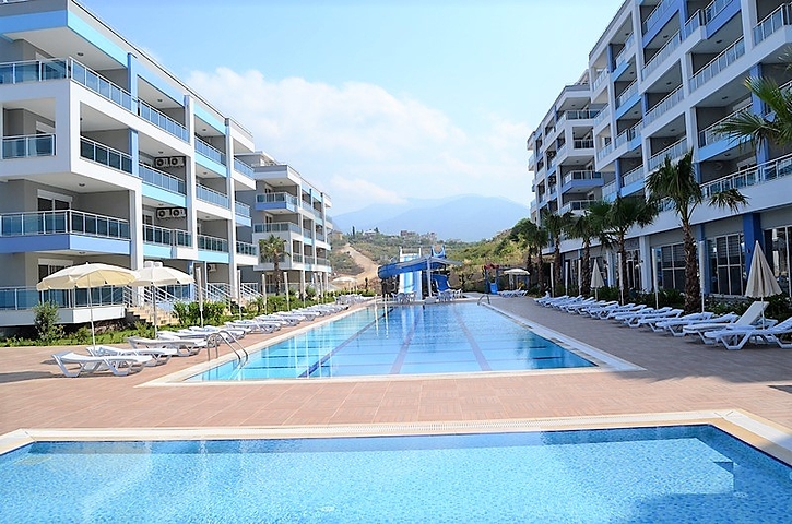 Двухкомнатная квартира в благоустроенном комплексе Кестеля