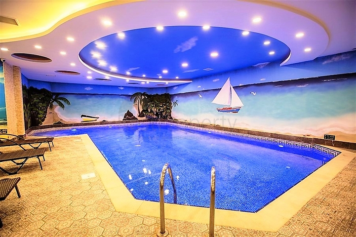 Квартира планировки 1+1 в современном комплексе Махмутлара