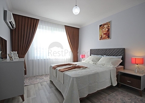 Квартира планировки 1+1 в современном комплексе Махмутлара