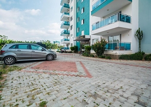 Квартира планировки 1+1 в современном комплексе Махмутлара