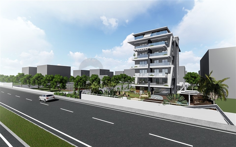 Квартиры планировок 2+1 в новом комплексе Кестеля